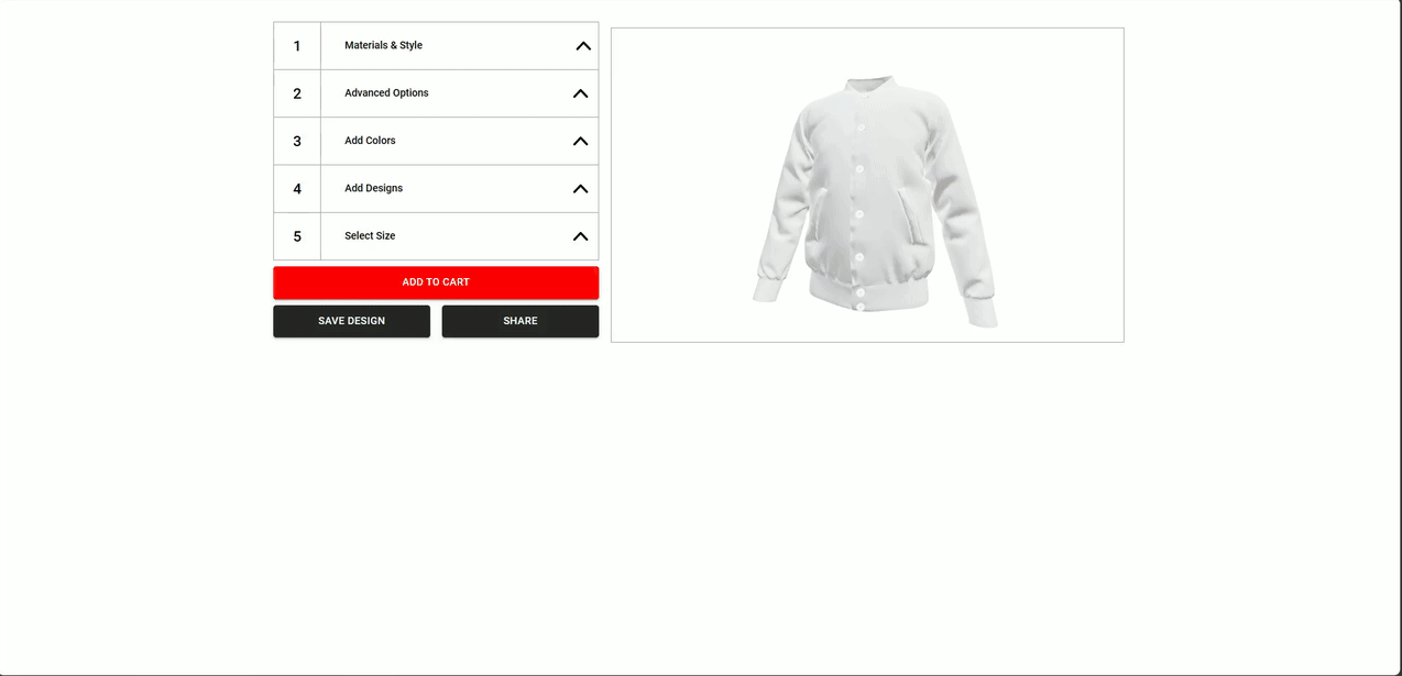 Picture of jacket website